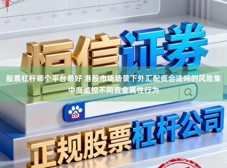 股票杠杆哪个平台最好 港股市场场景下外汇配资合法吗的风险集中度监控不同资金属性行为