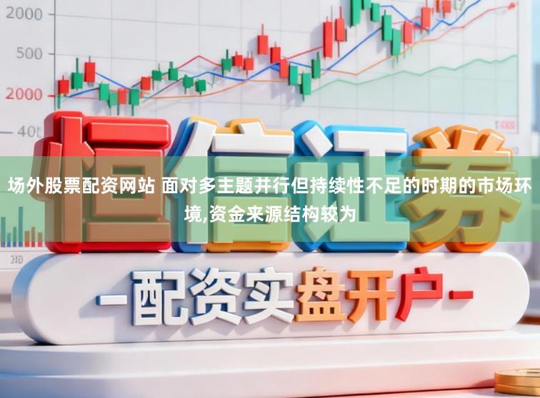 场外股票配资网站 面对多主题并行但持续性不足的时期的市场环境,资金来源结构较为