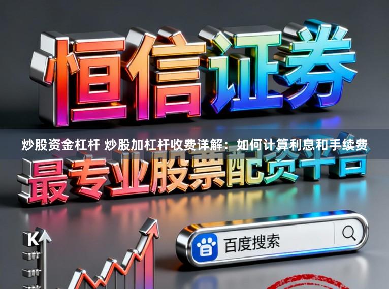 炒股资金杠杆 炒股加杠杆收费详解：如何计算利息和手续费